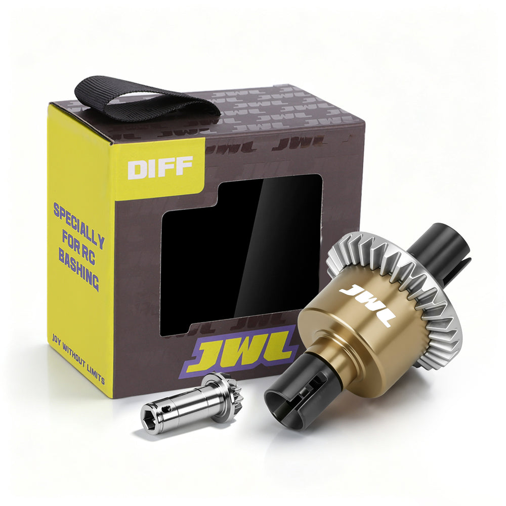 JWL 30T Front Differential with 12T Input Gear for ARRMA GROM Series