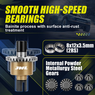 JWL 30T Front Differential with 12T Input Gear for ARRMA GROM Series