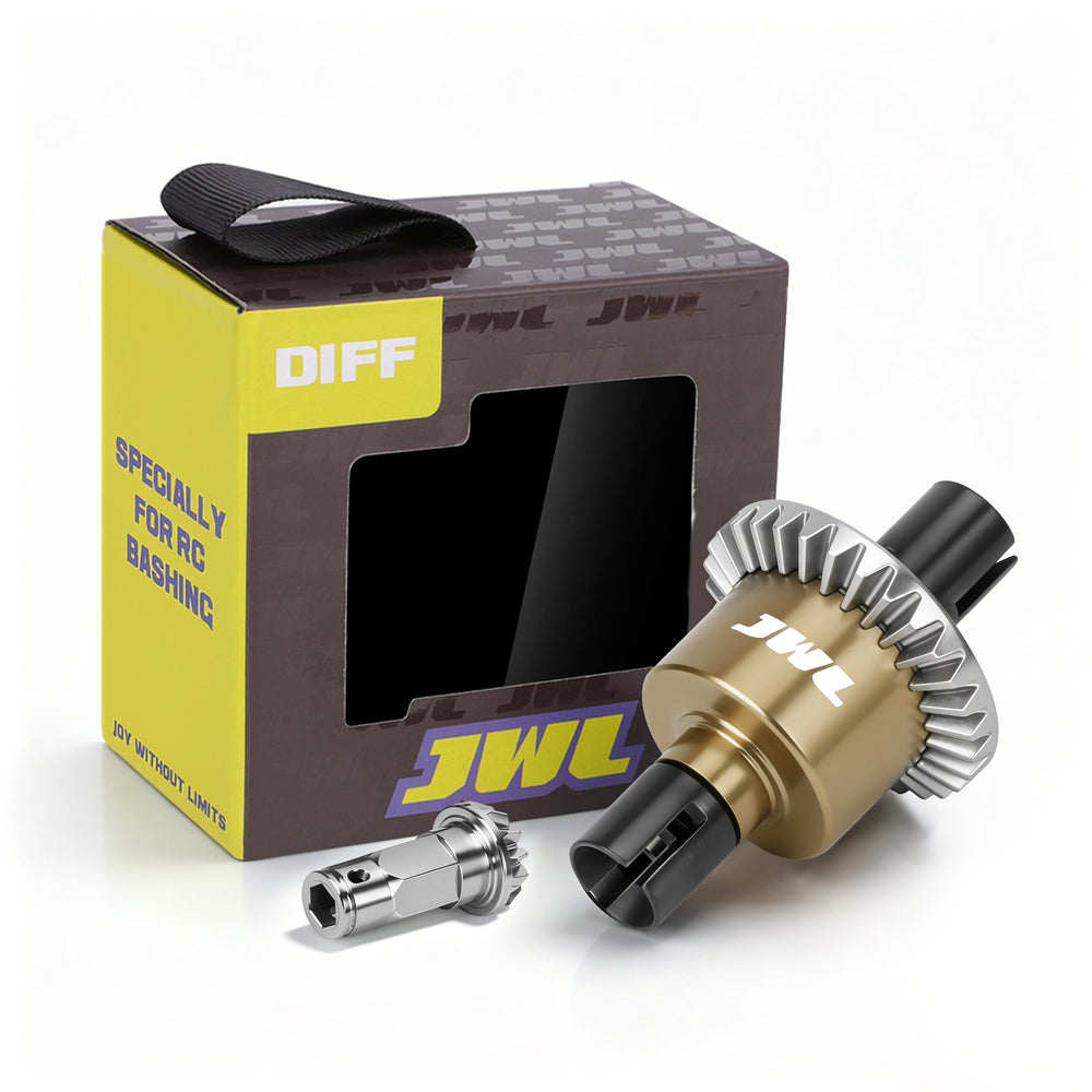 JWL 30T Rear Differential with 12T Input Gear for ARRMA GROM Series