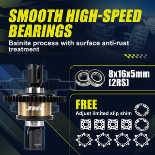 JWL 52T 10WCST Center Differential for ARRMA 6S Series Upgrades Parts