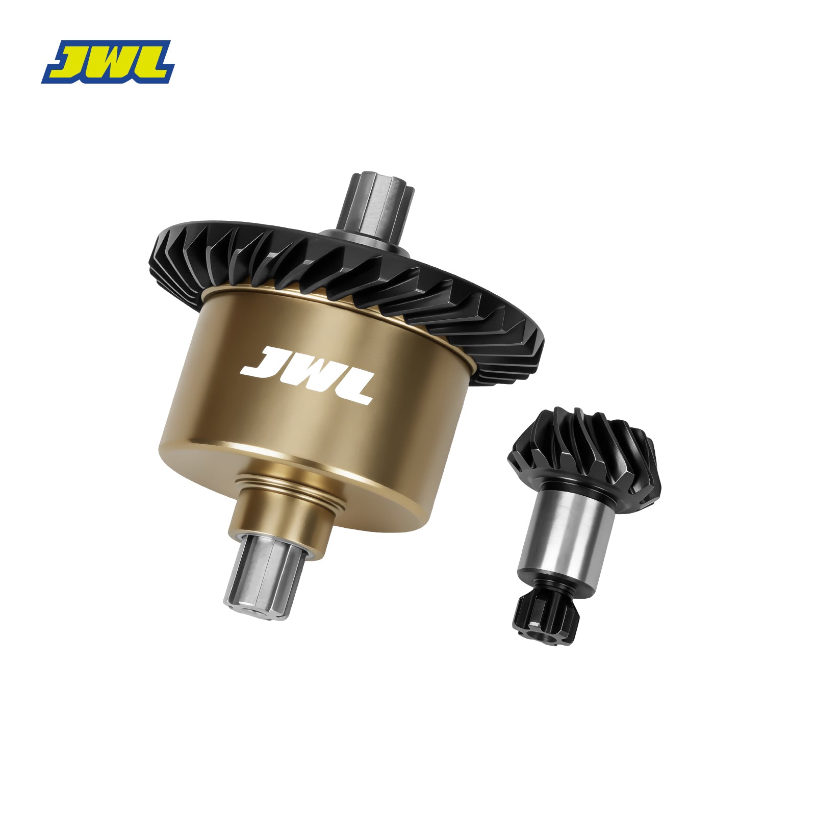 JWL Full Metal 34T Front/Rear Differential with 14T Input Spiral Gear for ARRMA 1/10 3S Series
