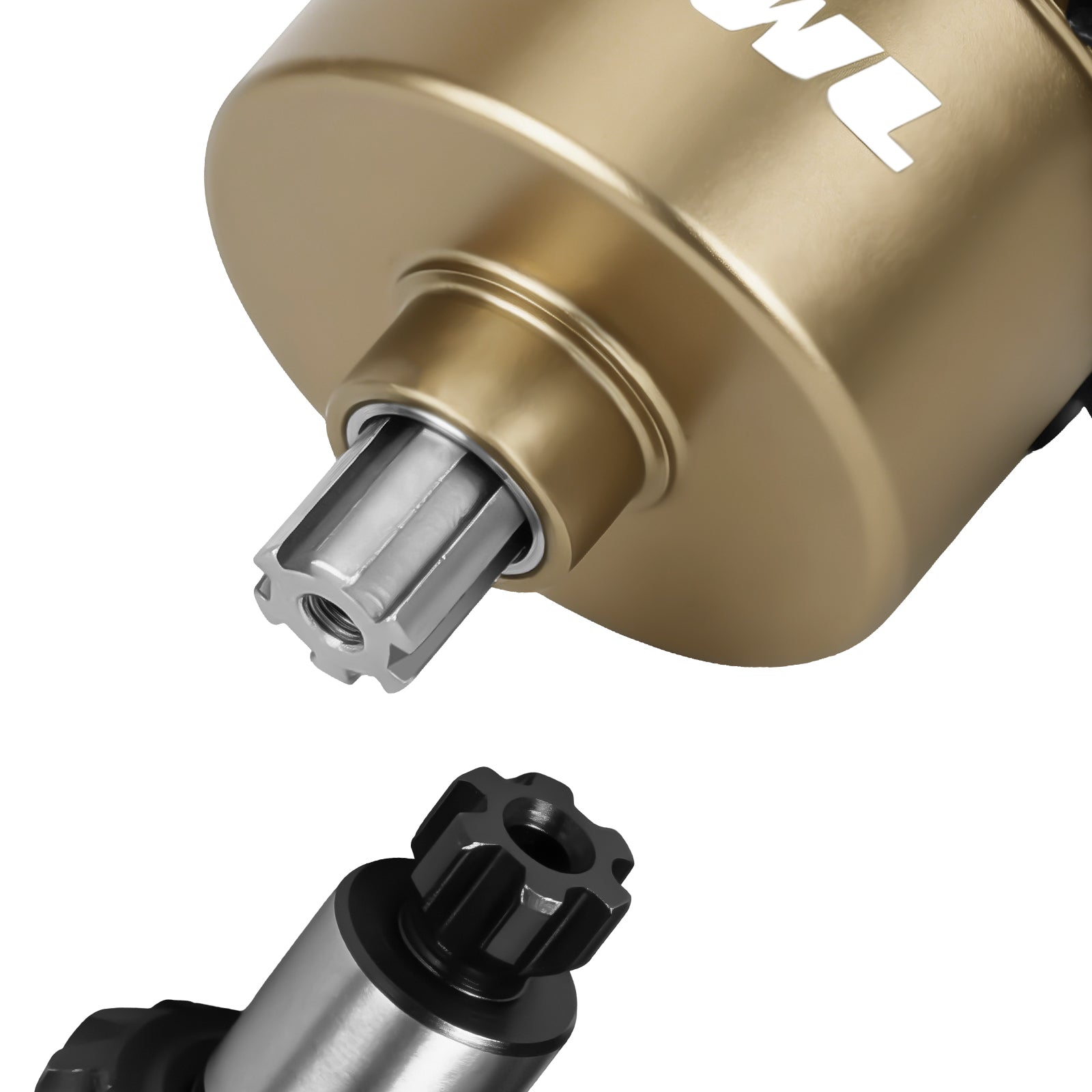JWL Full Metal 34T Front/Rear Differential with 14T Input Spiral Gear for ARRMA 1/10 3S Series