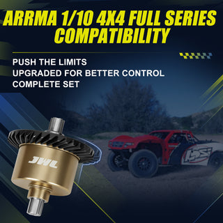 JWL 43T Front/Rear Differential with 13T Input Gear for ARRMA 6S Series Upgrades Parts