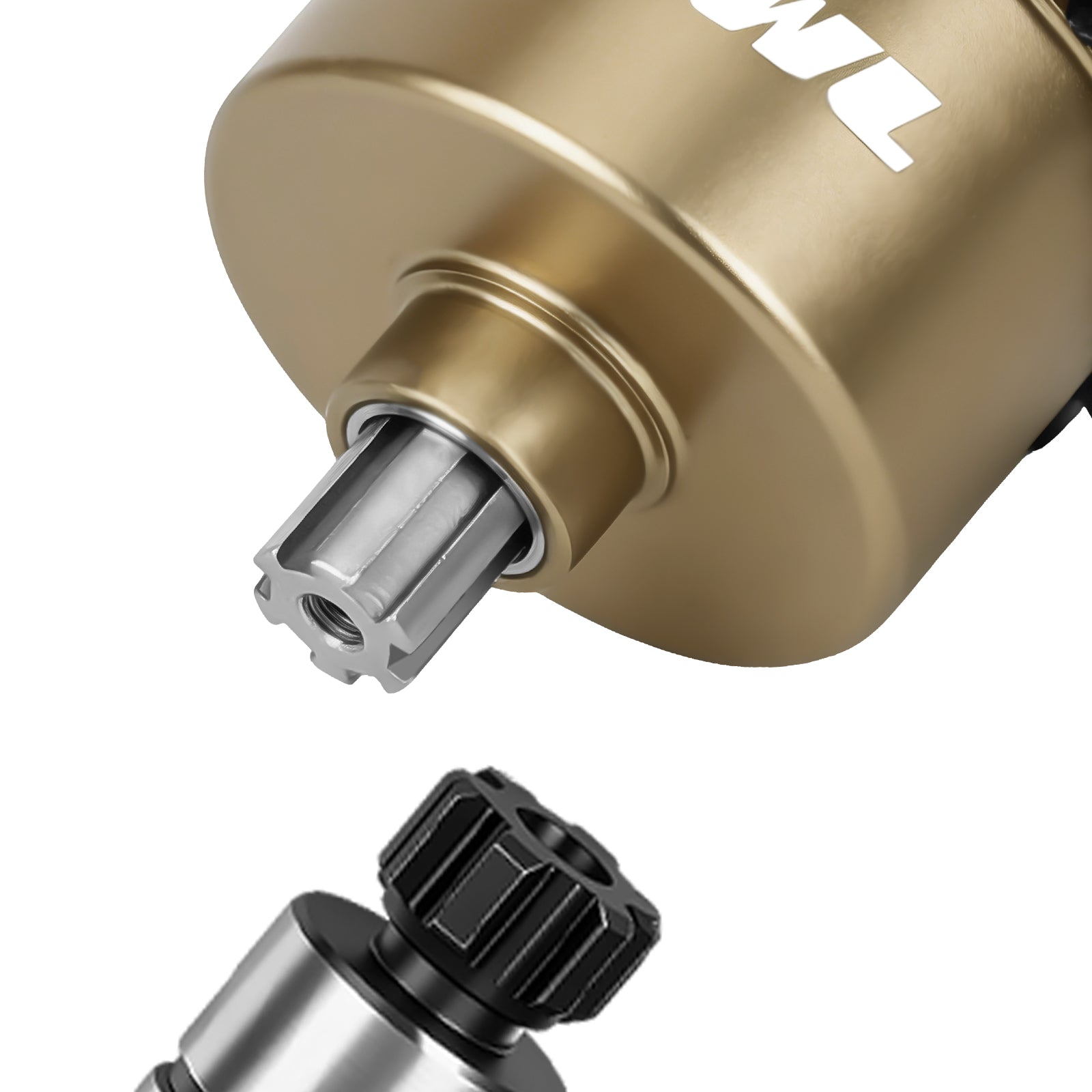 JWL 37T Full Metal Front/Rear Differential with 13T Input Spiral Gear for ARRMA 1/10 3S Series