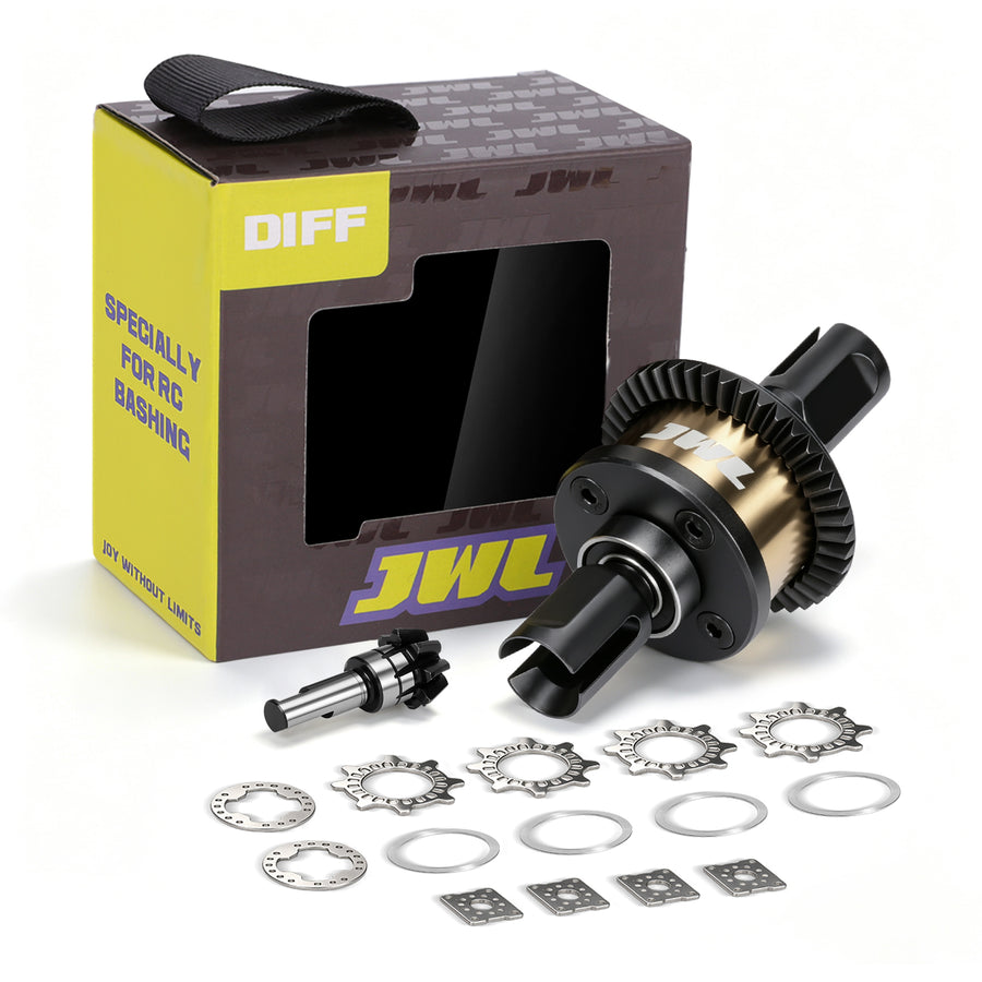 JWL 35T Front/Rear Differential with 8T Input Gear for ARRMA 6S Series Upgrades Parts