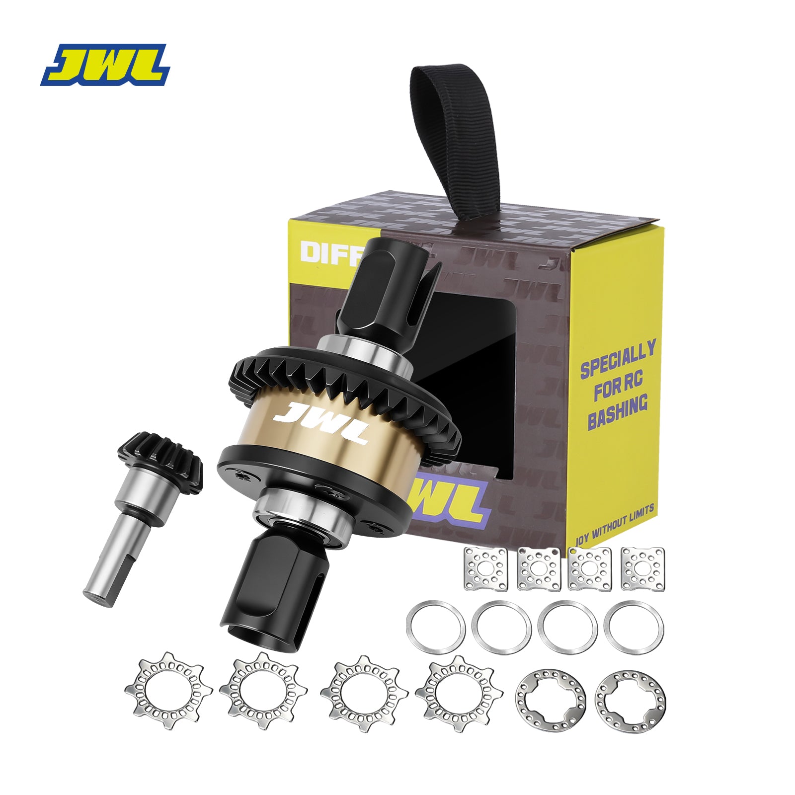 JWL 42T Front/Rear Differential with 15T Input Gear for ARRMA 6S Series Upgrades Parts