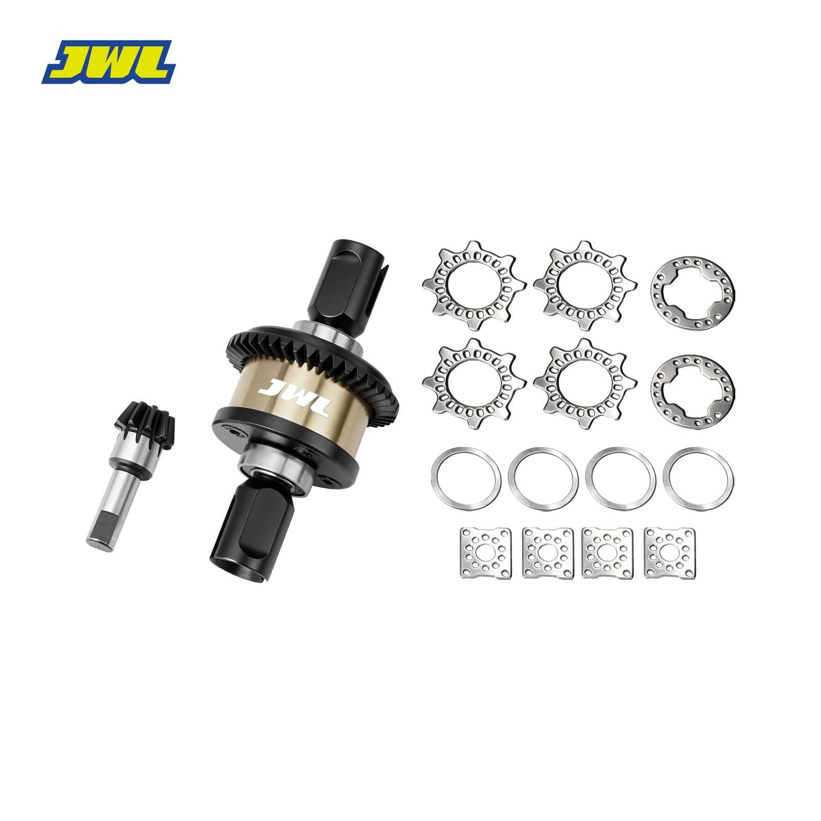 JWL 43T Front/Rear Differential with 10T Input Gear for ARRMA 6S Series Upgrades Parts