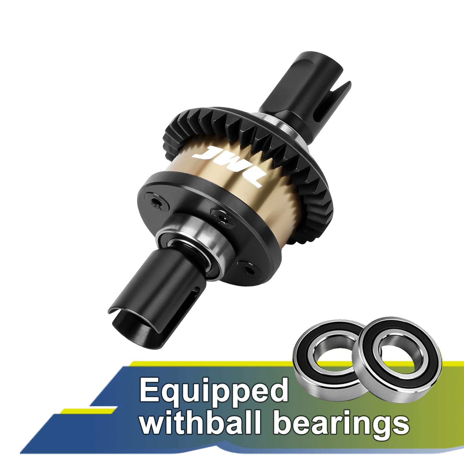 JWL 43T Front/Rear Differential with 10T Input Gear for ARRMA 6S Series Upgrades Parts