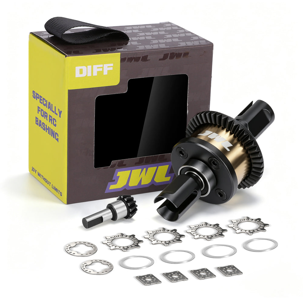 JWL 43T Front/Rear Differential with 12T Input Gear for ARRMA 6S Series Upgrades Parts
