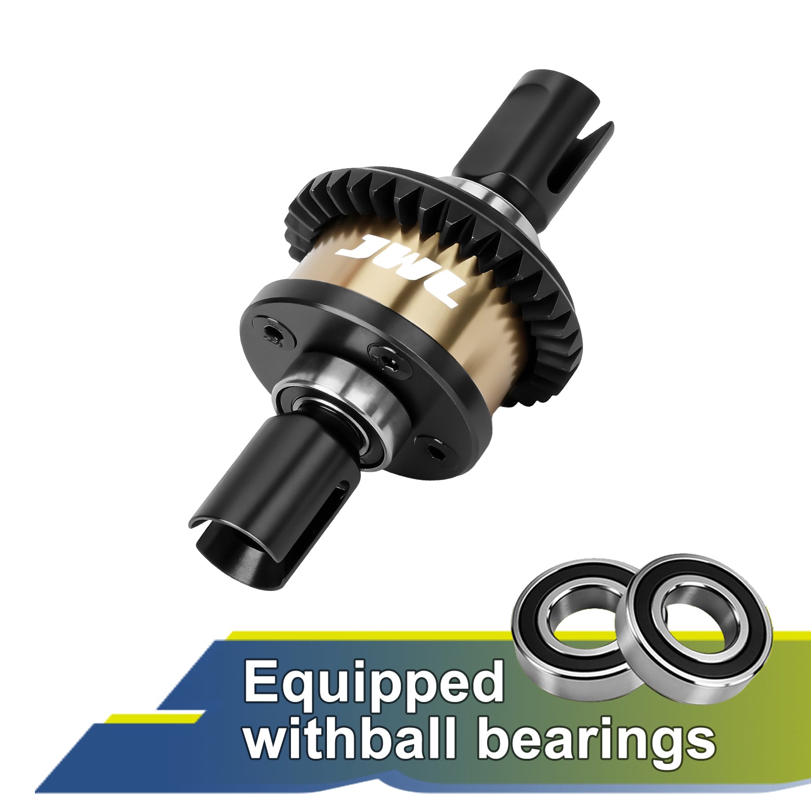 JWL 43T Front/Rear Differential with 12T Input Gear for ARRMA 6S Series Upgrades Parts