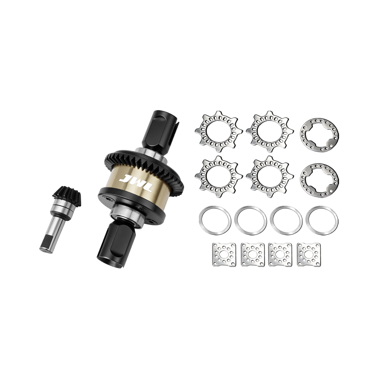 JWL 43T Front/Rear Differential with 13T Input Gear for ARRMA 6S Series Upgrades Parts