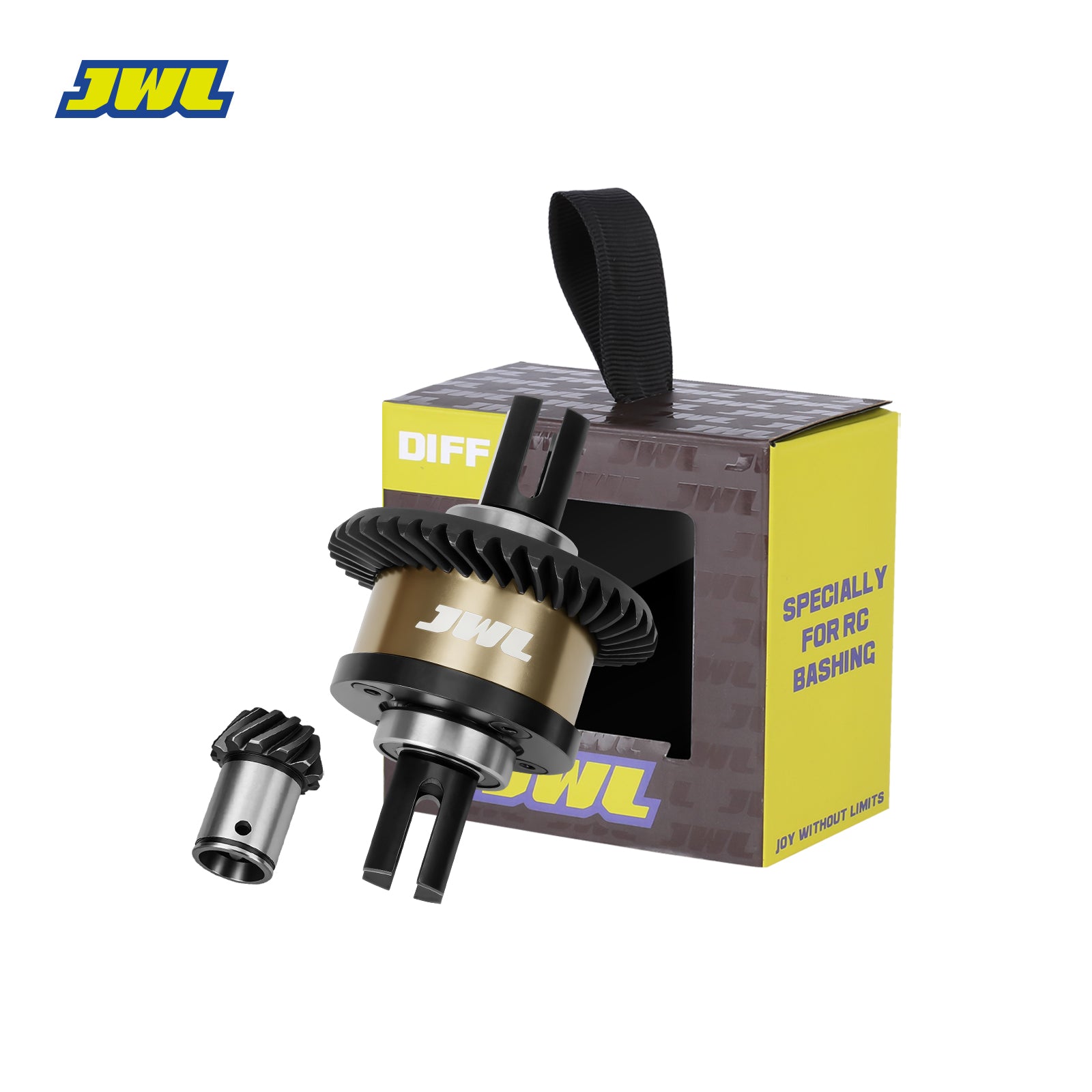 JWL 39T Full Metal Front/Rear Differential with 13T Input Spiral Gear for ARRMA 8S Series