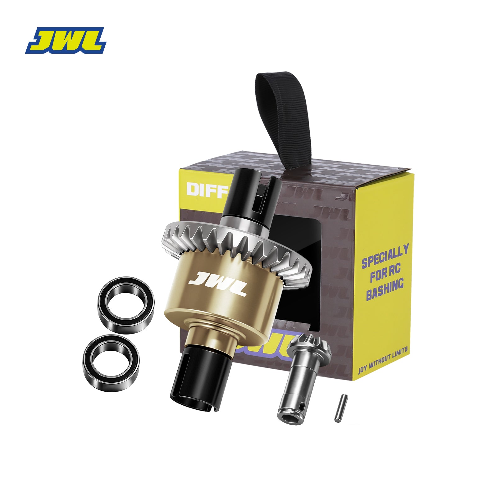 JWL 30T Front Differential with 12T Input Gear for ARRMA GROM Series