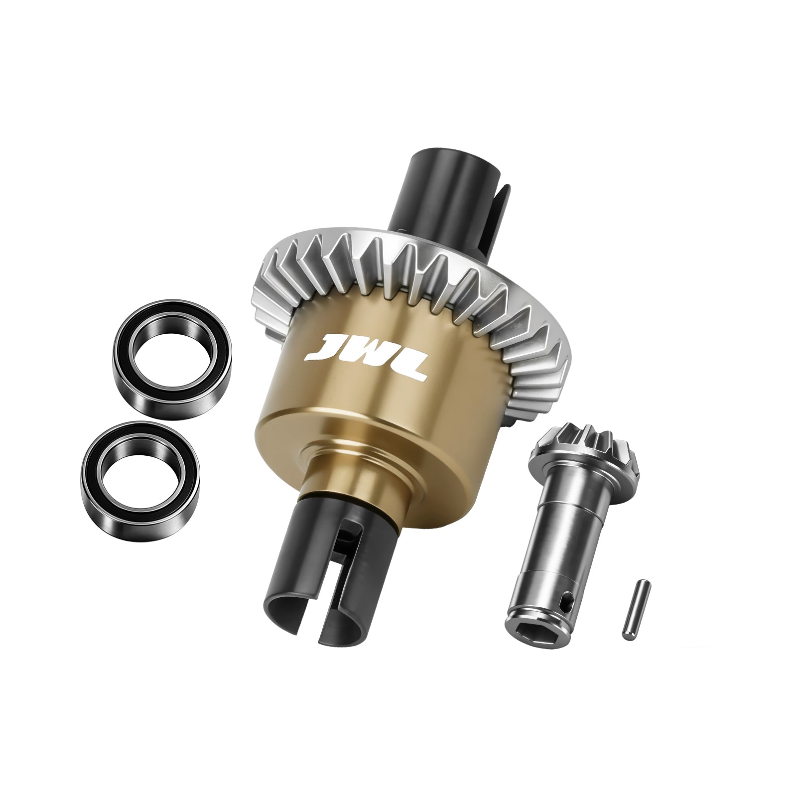 JWL 30T Front Differential with 12T Input Gear for ARRMA GROM Series