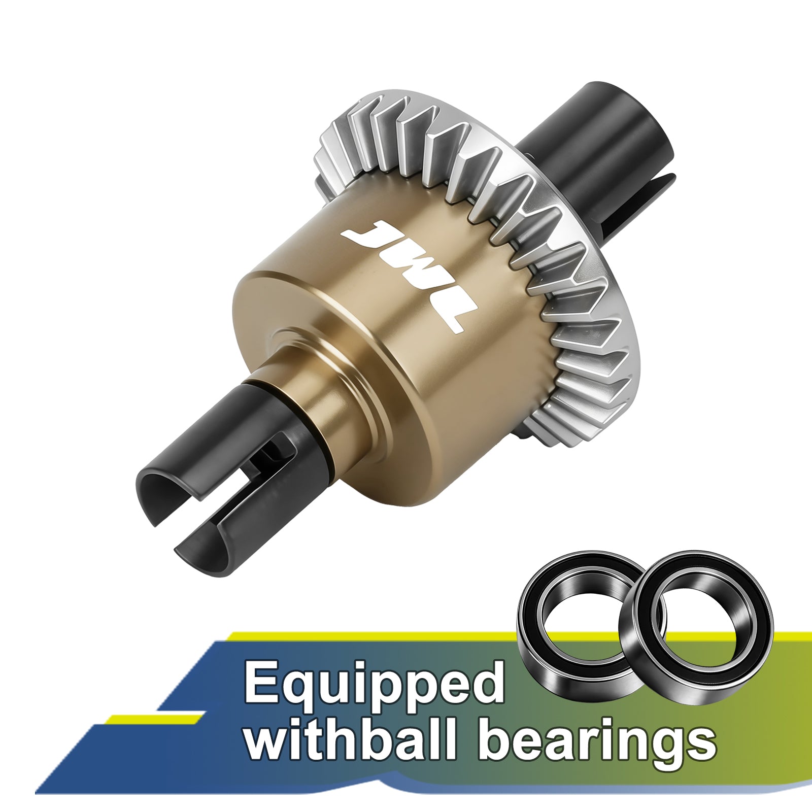 JWL 30T Front Differential with 12T Input Gear for ARRMA GROM Series