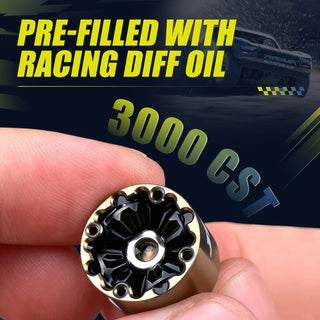 JWL 30T Front Differential with 12T Input Gear for ARRMA GROM Series