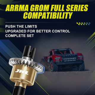 JWL 30T Front Differential with 12T Input Gear for ARRMA GROM Series