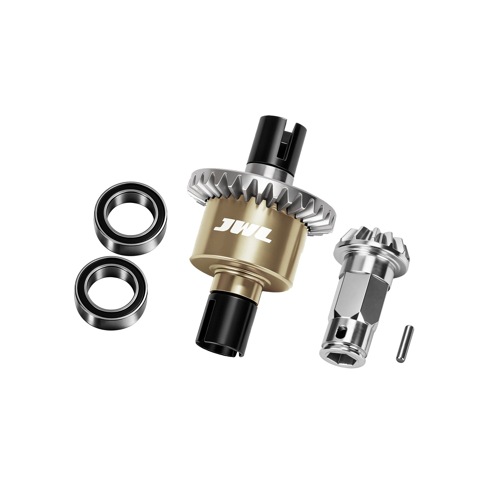 JWL 30T Rear Differential with 12T Input Gear for ARRMA GROM Series