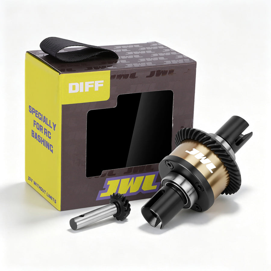 JWL 40T Front Differential with 14T Input Spiral Gear for LOSI BAJA REY Series