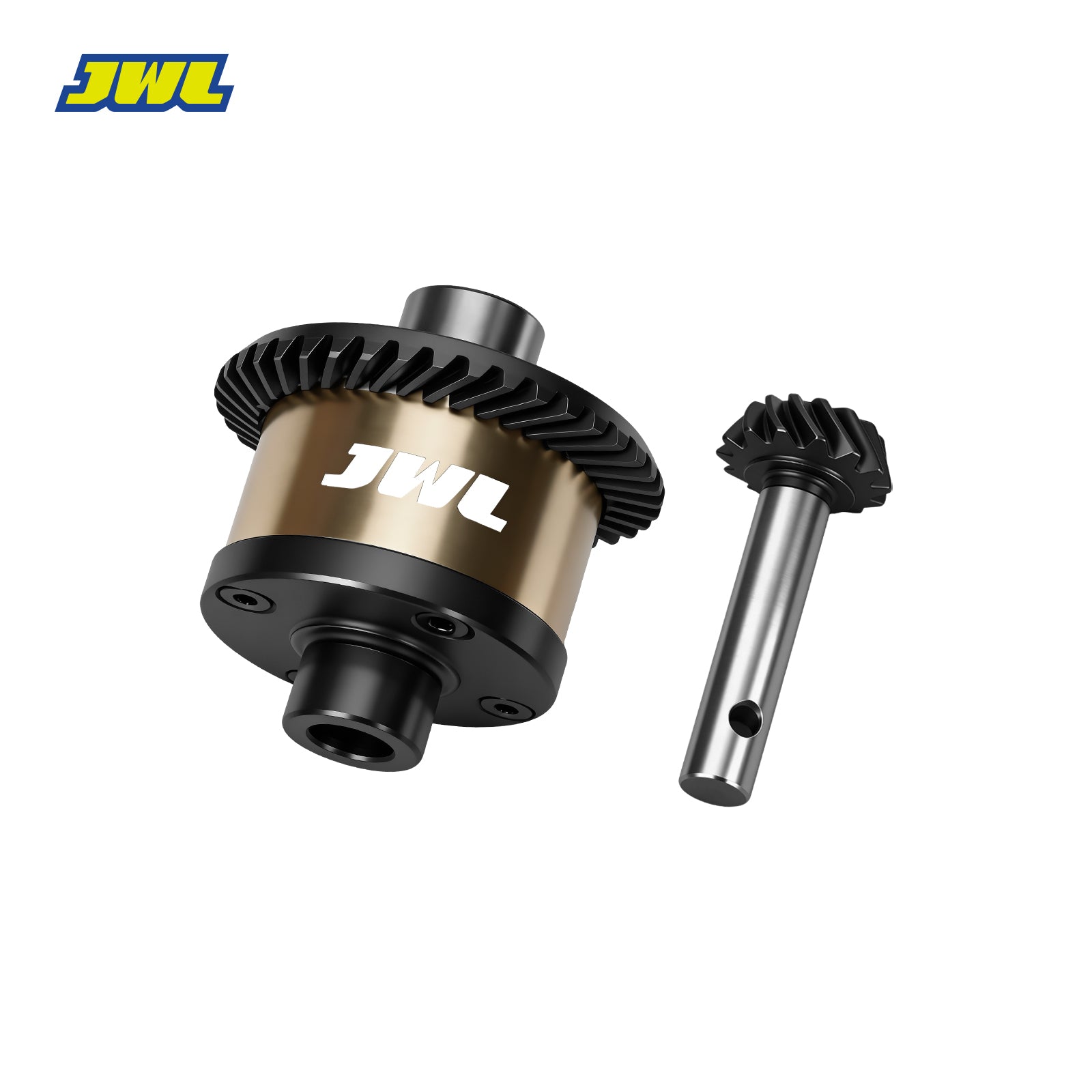 JWL 40T Rear Differential with 14T Input Spiral Gear for LOSI BAJA REY Series