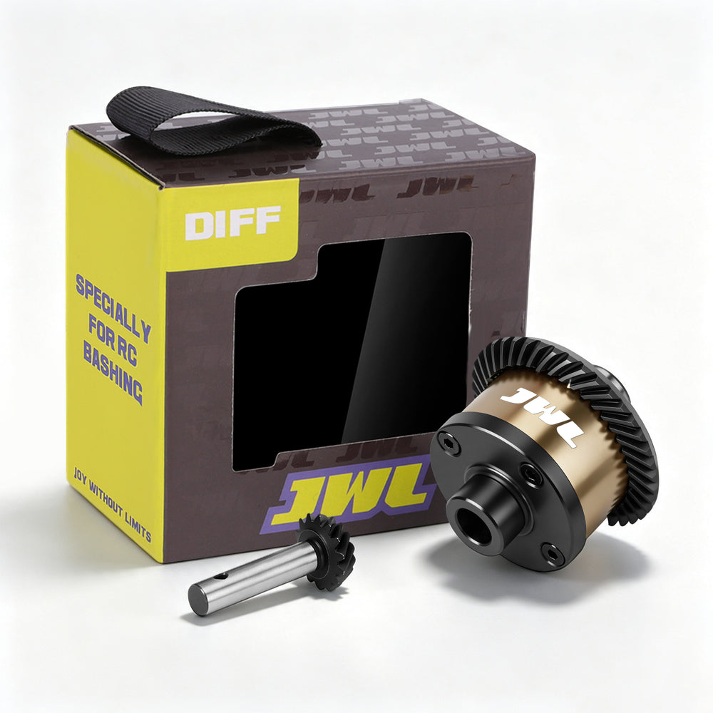 JWL 40T Rear Differential with 14T Input Spiral Gear for LOSI BAJA REY Series