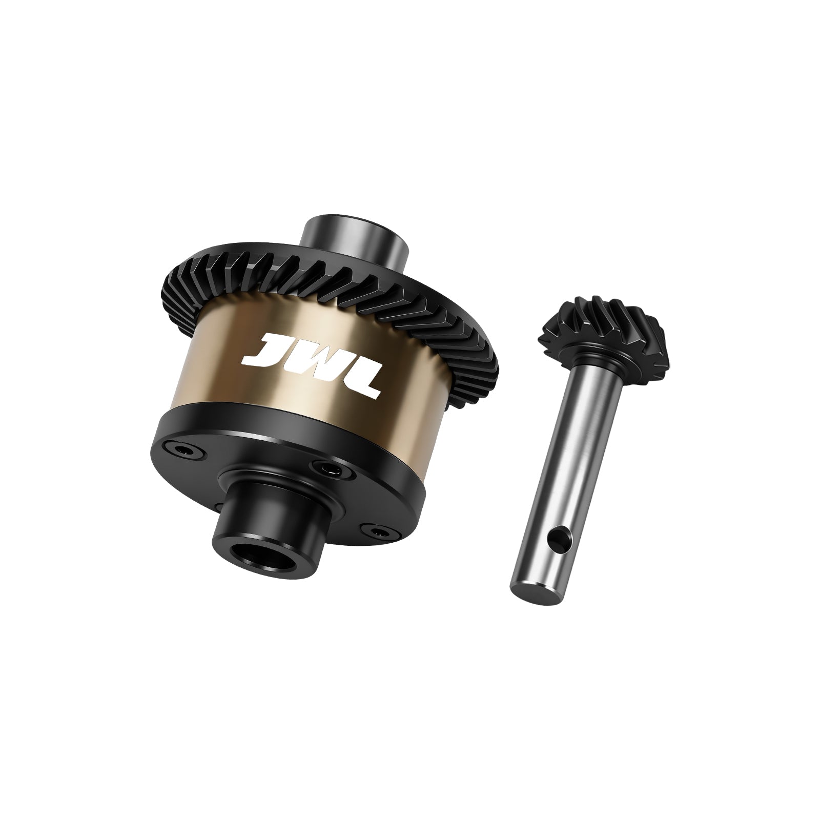 JWL 40T Rear Differential with 14T Input Spiral Gear for LOSI BAJA REY Series