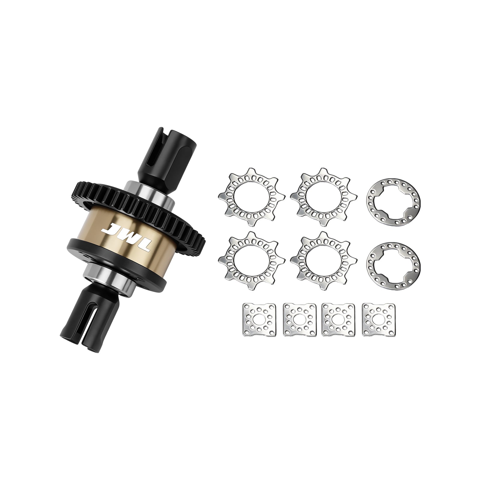 JWL Full Metal Split Center Differential 41T 10WCST for ARRMA 6S Series Upgrades Parts